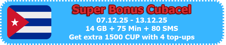 Topup Cubacel