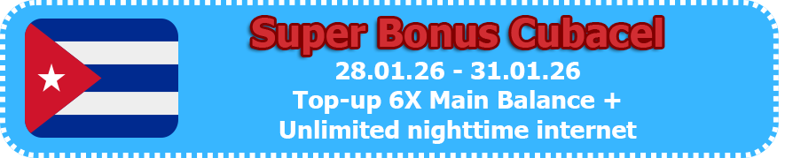 Topup Cubacel