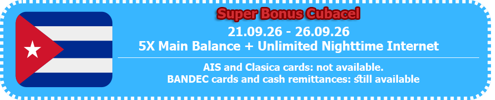 Topup Cubacel